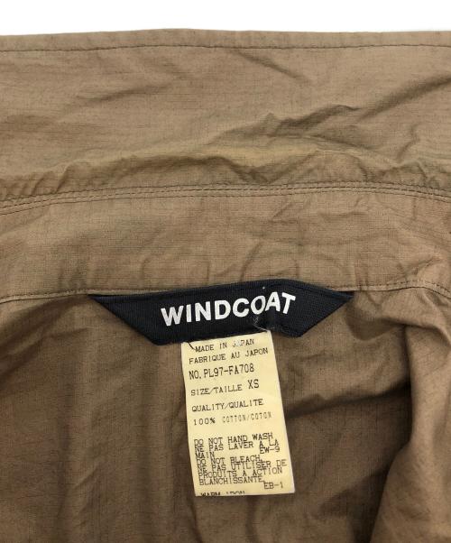 WIND COAT（ウィンドコート）WIND COAT (ウィンドコート) ステンカラーコート ブラウン サイズ:XSの古着・服飾アイテム