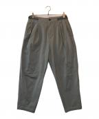 IRENISAイレニサ）の古着「THREE TUCKS TAPERED PANTS」｜グレー