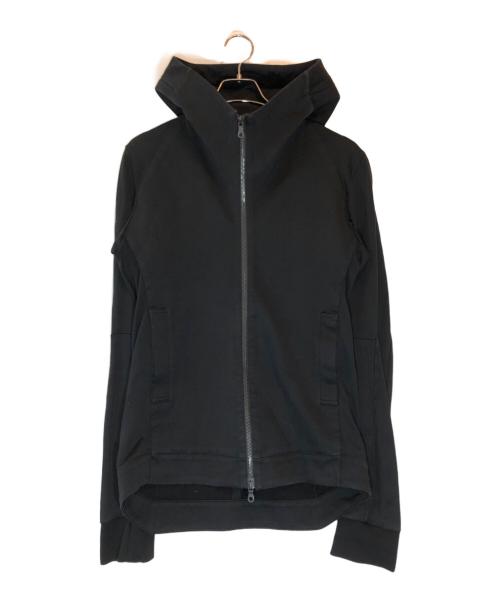 DEVOA（デヴォア）DEVOA (デヴォア) ジップパーカー ブラック サイズ:１の古着・服飾アイテム