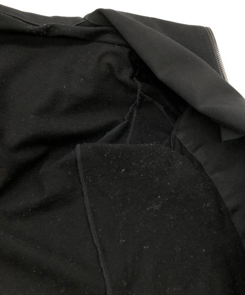 DEVOA（デヴォア）DEVOA (デヴォア) ジップパーカー ブラック サイズ:１の古着・服飾アイテム