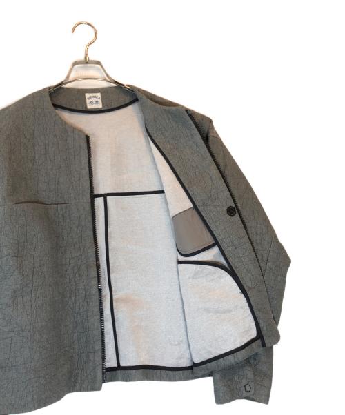 SUNSEA（サンシー）SUNSEA (サンシー) メルトンブルゾン グレー サイズ:3の古着・服飾アイテム