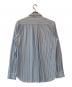 COMME des GARCONS HOMME DEUX (コムデギャルソン オム ドゥ) ストレッチナイロン5ポケットストライプシャツ ブルー サイズ:M：12000円