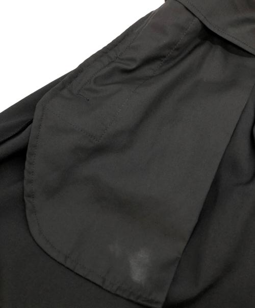 GROUND Y（グラウンドワイ）GROUND Y (グラウンドワイ) WOOL GABARDINE BALLOON PANTS ブラック サイズ:3の古着・服飾アイテム