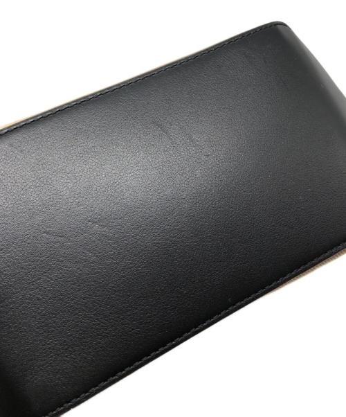 J&M DAVIDSON（ジェイ＆エム デヴィッドソン）J&M DAVIDSON (ジェイ＆エム デヴィッドソン) ハンドバッグ ベージュ×ブラックの古着・服飾アイテム