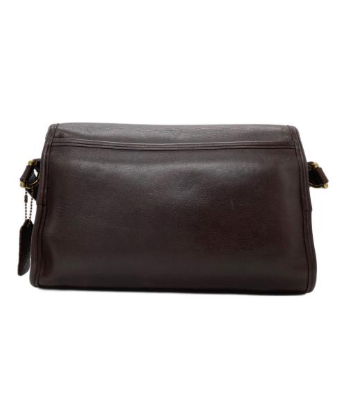 COACH（コーチ）COACH (コーチ) レザーショルダーバッグ ブラウンの古着・服飾アイテム