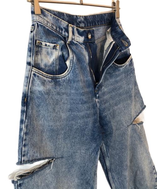 Maison Margiela（メゾンマルジェラ）Maison Margiela (メゾンマルジェラ) デニムパンツ ブルー サイズ:38の古着・服飾アイテム