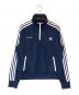 adidas（アディダス）の古着「ハーフジップスウェット」｜ネイビー