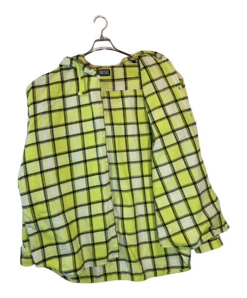 DIESEL（ディーゼル）DIESEL (ディーゼル) S-Dewny-Hood イエロー サイズ:50の古着・服飾アイテム