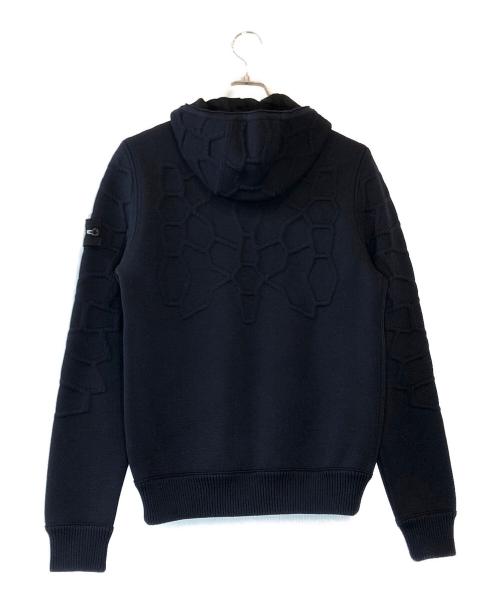 STONE ISLAND（ストーンアイランド）STONE ISLAND (ストーンアイランド) Thermo Reactive 3D Knit Jacket ネイビー サイズ:Sの古着・服飾アイテム