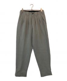 Yohji Yamamoto pour homme（ヨウジヤマモト プールオム）の古着「タックパンツ」｜グレー