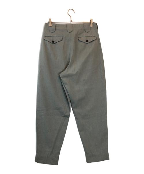 Yohji Yamamoto pour homme（ヨウジヤマモト プールオム）Yohji Yamamoto pour homme (ヨウジヤマモト プールオム) タックパンツ グレー サイズ:Sの古着・服飾アイテム