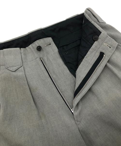 Yohji Yamamoto pour homme（ヨウジヤマモト プールオム）Yohji Yamamoto pour homme (ヨウジヤマモト プールオム) タックパンツ グレー サイズ:Sの古着・服飾アイテム