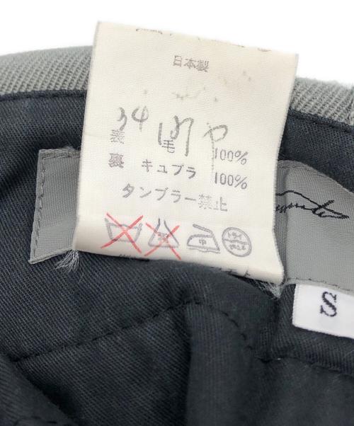 Yohji Yamamoto pour homme（ヨウジヤマモト プールオム）Yohji Yamamoto pour homme (ヨウジヤマモト プールオム) タックパンツ グレー サイズ:Sの古着・服飾アイテム