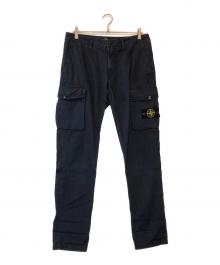 STONE ISLAND（ストーンアイランド）の古着「GARMENT DYE CARGO PANTS」｜ネイビー