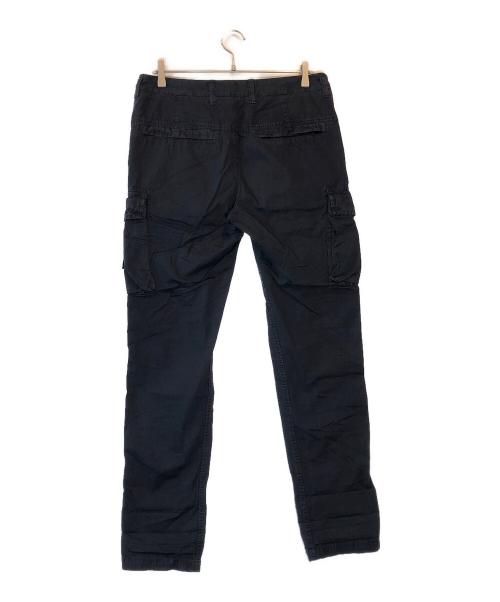 STONE ISLAND（ストーンアイランド）STONE ISLAND (ストーンアイランド) GARMENT DYE CARGO PANTS ネイビー サイズ:W32の古着・服飾アイテム