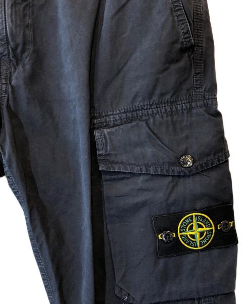 STONE ISLAND（ストーンアイランド）STONE ISLAND (ストーンアイランド) GARMENT DYE CARGO PANTS ネイビー サイズ:W32の古着・服飾アイテム