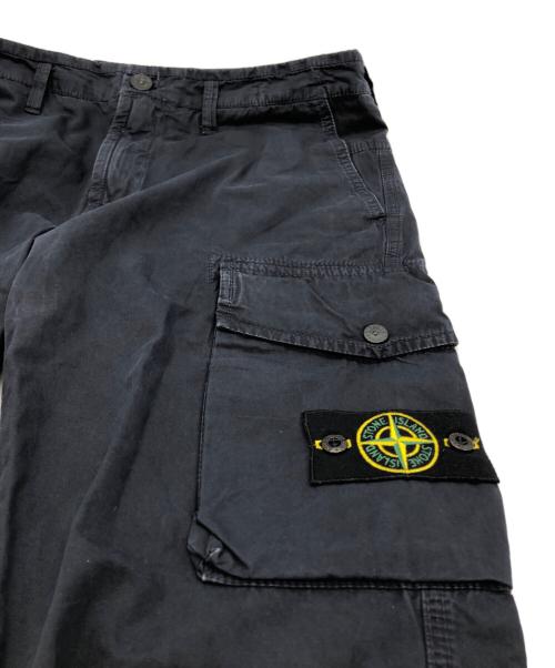 STONE ISLAND（ストーンアイランド）STONE ISLAND (ストーンアイランド) GARMENT DYE CARGO PANTS ネイビー サイズ:W32の古着・服飾アイテム