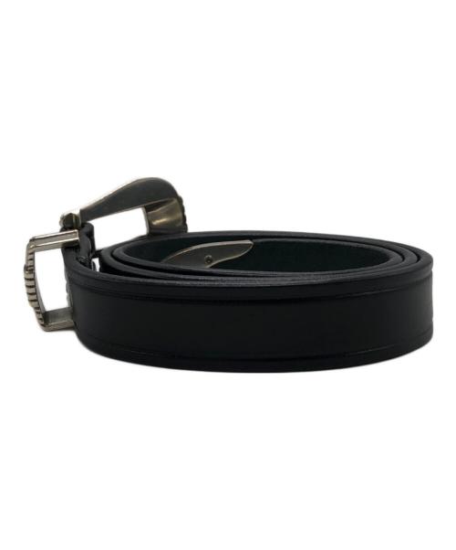 TORY LEATHER（トリーレザー）TORY LEATHER (トリーレザー) 3-PIECE SILVER BUCKLE BELTS ブラック サイズ:32の古着・服飾アイテム