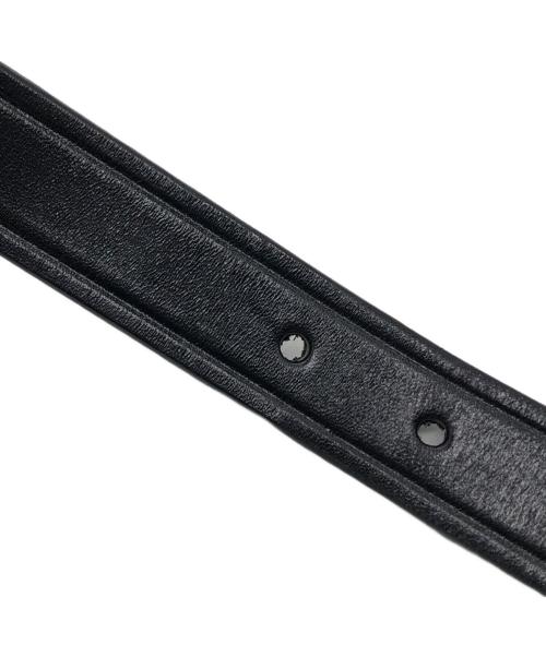 TORY LEATHER（トリーレザー）TORY LEATHER (トリーレザー) 3-PIECE SILVER BUCKLE BELTS ブラック サイズ:32の古着・服飾アイテム