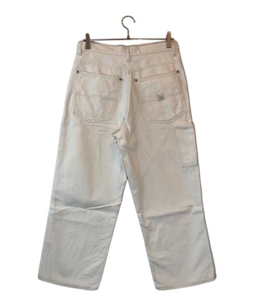 RRL（ダブルアールエル）RRL (ダブルアールエル) ペインターパンツ ホワイト サイズ:28×32の古着・服飾アイテム