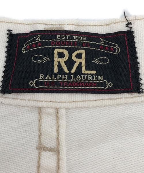 RRL（ダブルアールエル）RRL (ダブルアールエル) ペインターパンツ ホワイト サイズ:28×32の古着・服飾アイテム