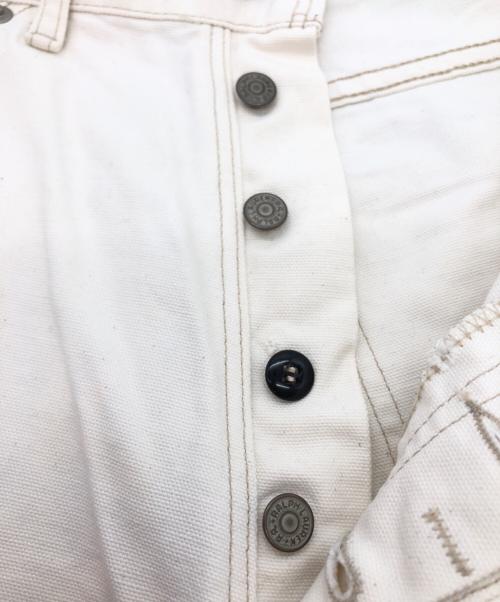 RRL（ダブルアールエル）RRL (ダブルアールエル) ペインターパンツ ホワイト サイズ:28×32の古着・服飾アイテム