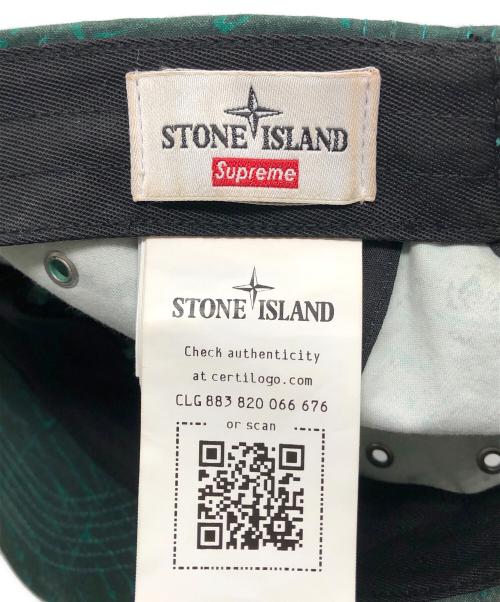 STONE ISLAND（ストーンアイランド）STONE ISLAND (ストーンアイランド) Supreme (シュプリーム) Web Camp Cap サイズ:下記参照の古着・服飾アイテム