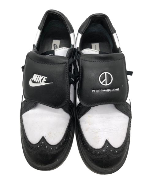 NIKE（ナイキ）NIKE (ナイキ) PEACEMINUSONE (ピースマイナスワン) G-Dragon Kwondo 1 'Black and White ホワイト×ブラック サイズ:US8の古着・服飾アイテム