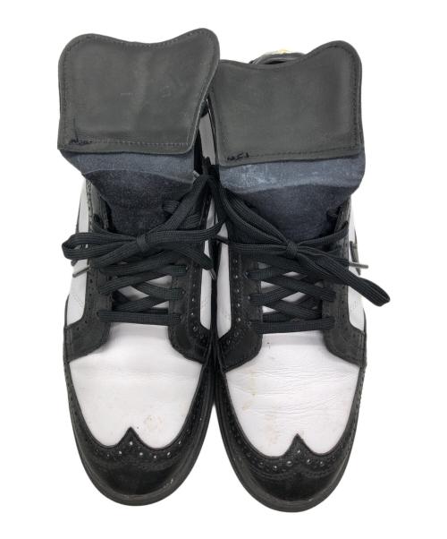 NIKE（ナイキ）NIKE (ナイキ) PEACEMINUSONE (ピースマイナスワン) G-Dragon Kwondo 1 'Black and White ホワイト×ブラック サイズ:US8の古着・服飾アイテム