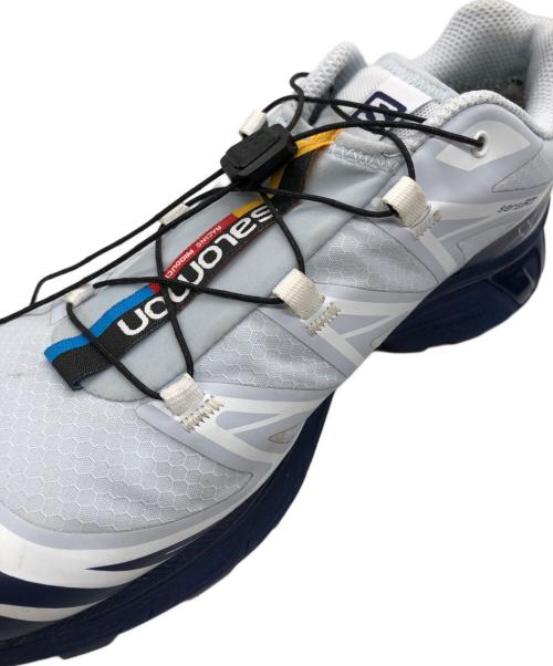 SALOMON（サロモン）SALOMON (サロモン) XT-6 ローカットスニーカー ブルー サイズ:UK7.5の古着・服飾アイテム