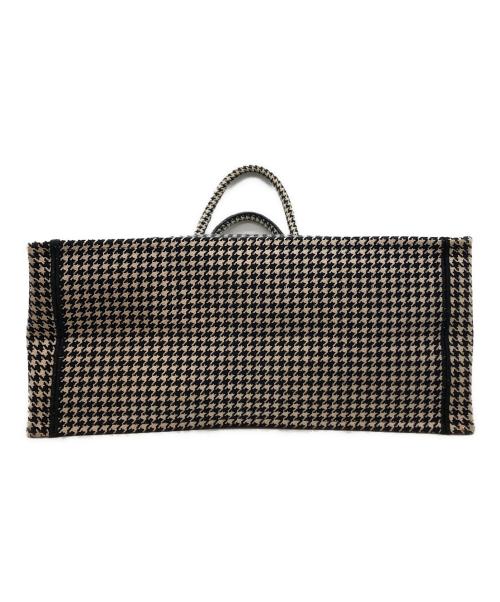 Christian Dior（クリスチャン ディオール）Christian Dior (クリスチャン ディオール) ブックトート ラージ トートバッグ ホワイト×ブラックの古着・服飾アイテム