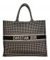 Christian Dior（クリスチャン ディオール）の古着「ブックトート ラージ トートバッグ」｜ホワイト×ブラック