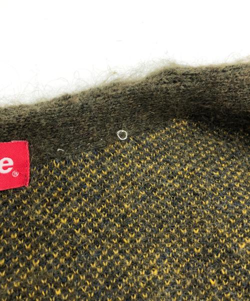SUPREME（シュプリーム）Supreme (シュプリーム) ABSTRACT STRIPE CARDIGAN グリーン サイズ:Mの古着・服飾アイテム