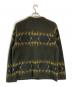Supreme (シュプリーム) ABSTRACT STRIPE CARDIGAN グリーン サイズ:M：22000円