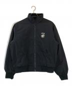 stussyステューシー）の古着「Polar Fleece Lined」｜ブラック