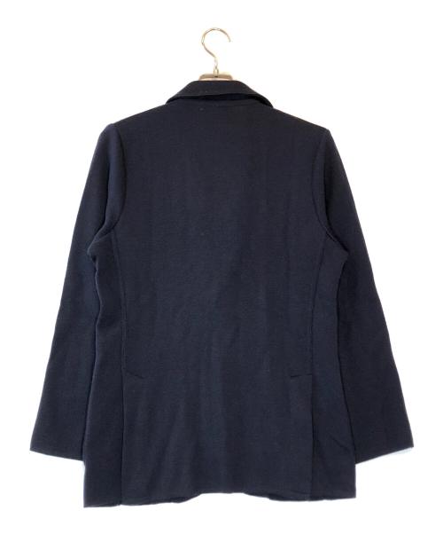 LARDINI（ラルディーニ）LARDINI (ラルディーニ) ウールミラノリブニットジャケット ネイビー サイズ:Sの古着・服飾アイテム
