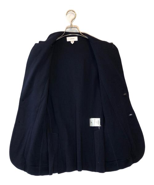 LARDINI（ラルディーニ）LARDINI (ラルディーニ) ウールミラノリブニットジャケット ネイビー サイズ:Sの古着・服飾アイテム
