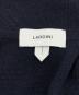 中古・古着 LARDINI (ラルディーニ) ウールミラノリブニットジャケット ネイビー サイズ:S：22000円