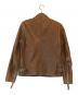 Schott (ショット) クラシックレーサージャケット ブラウン サイズ:S：13000円