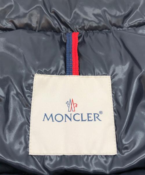 MONCLER（モンクレール）MONCLER (モンクレール) ダウンベスト ネイビーの古着・服飾アイテム