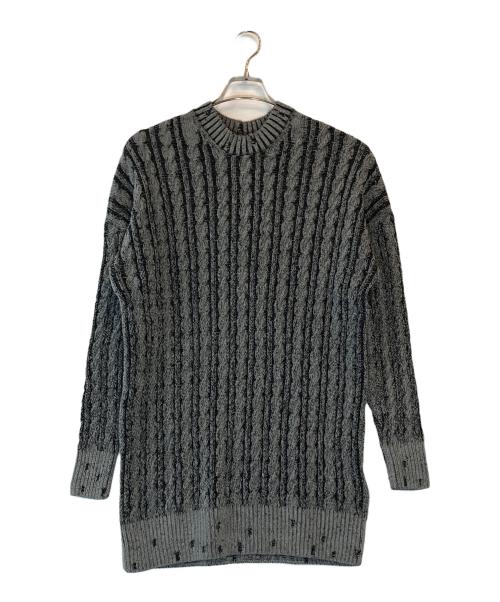 DIESEL（ディーゼル）DIESEL (ディーゼル) M-PANTESSE KNITWEAR グレー サイズ:XSの古着・服飾アイテム