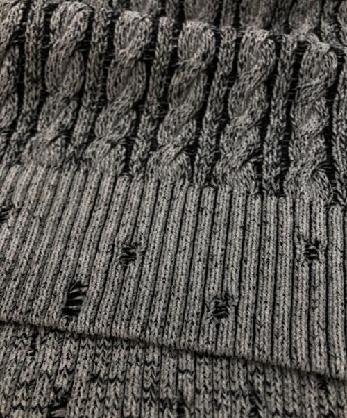 DIESEL（ディーゼル）DIESEL (ディーゼル) M-PANTESSE KNITWEAR グレー サイズ:XSの古着・服飾アイテム