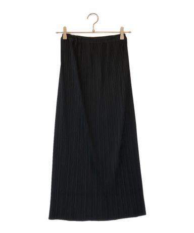 PLEATS PLEASE ロングスカート黒 中古・古着通販】PLEATS PLEASE (プリーツプリーズ) プリーツスカート