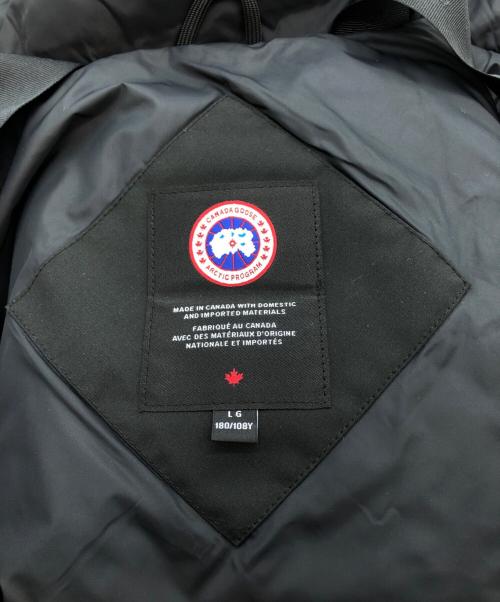 CANADA GOOSE（カナダグース）CANADA GOOSE (カナダグース) シャトー パーカ ブラックレーベル ブラック サイズ:LG（180/108Y)の古着・服飾アイテム