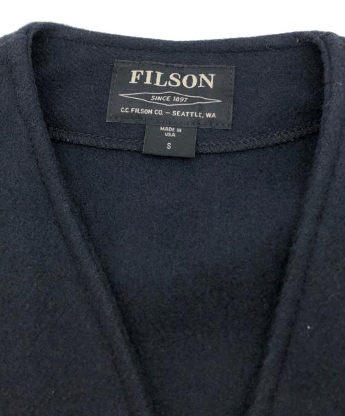 FILSON（フィルソン）FILSON (フィルソン) MACKINAW WOOL VEST ネイビー サイズ:Sの古着・服飾アイテム