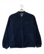 BLUE BLUEブルーブルー）の古着「WOVEN SASHIKO MA JACKET」｜ネイビー
