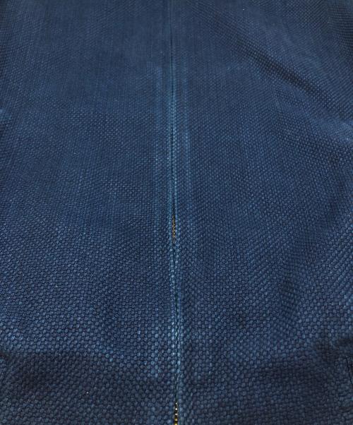 BLUE BLUE（ブルーブルー）BLUE BLUE (ブルーブルー) WOVEN SASHIKO MA JACKET ネイビー サイズ:2の古着・服飾アイテム