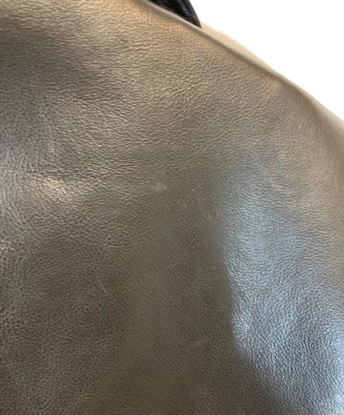 POLO RALPH LAUREN（ポロ・ラルフローレン）POLO RALPH LAUREN (ポロ・ラルフローレン) ポニーなしレザーカーコート ブラック サイズ:Lの古着・服飾アイテム