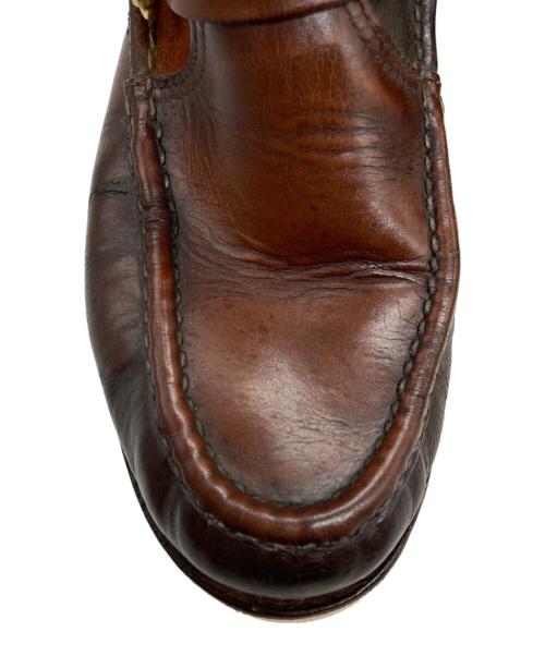 RUSSELL MOCCASIN（ラッセルモカシン）RUSSELL MOCCASIN (ラッセルモカシン) スウェード切替ノックアバウトブーツ ブラウン サイズ:8 1/2の古着・服飾アイテム