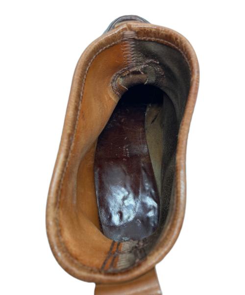 RUSSELL MOCCASIN（ラッセルモカシン）RUSSELL MOCCASIN (ラッセルモカシン) スウェード切替ノックアバウトブーツ ブラウン サイズ:8 1/2の古着・服飾アイテム